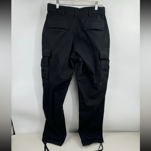 5.11 Tactical TDU Pants Men’s Medium Black Cargo BDU EMS Ripstop Work Uniform - Picture 4 of 10